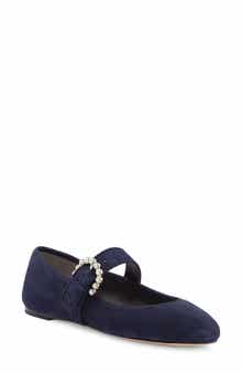 Stuart Weitzman Piper Mary Jane Ballet Flat