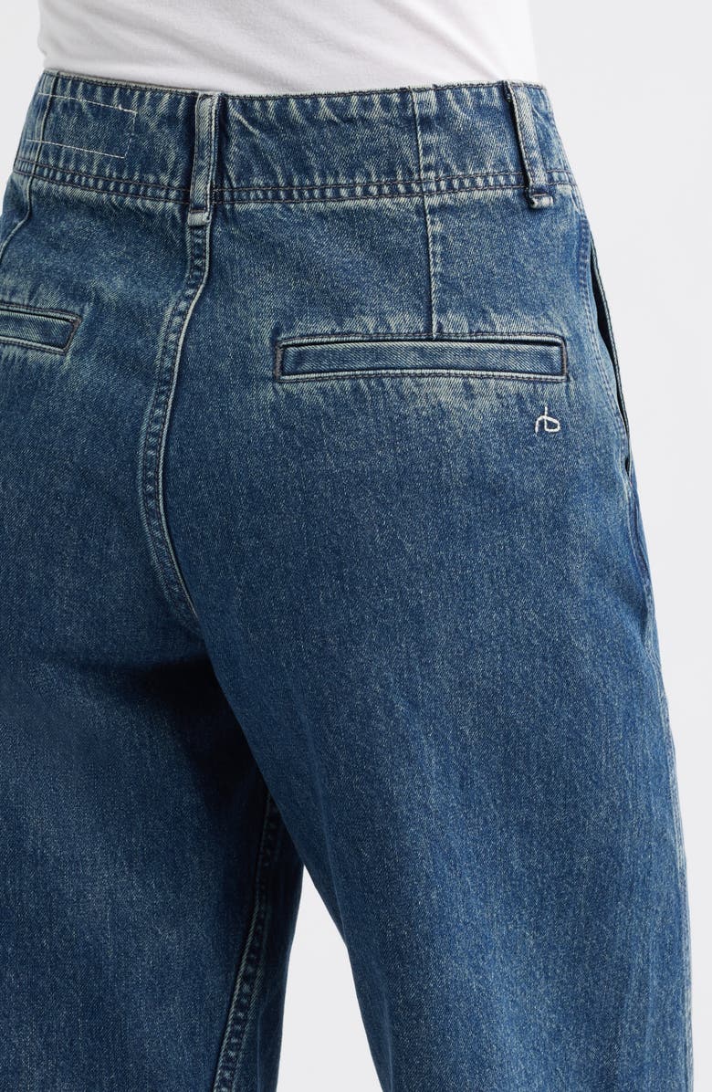 rag & bone Jamie High Waist Culotte Jeans, Alternate, color, 