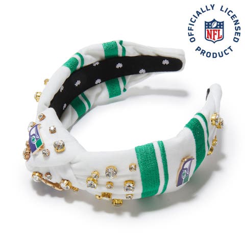 Seattle Seahawks Embellished Knotted Headband