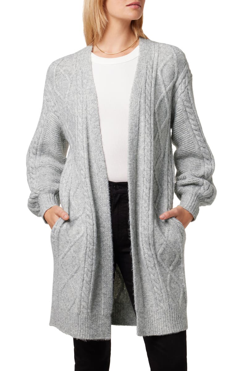 Joe's The Corrine Longline Cable Cardigan, Main, color, 