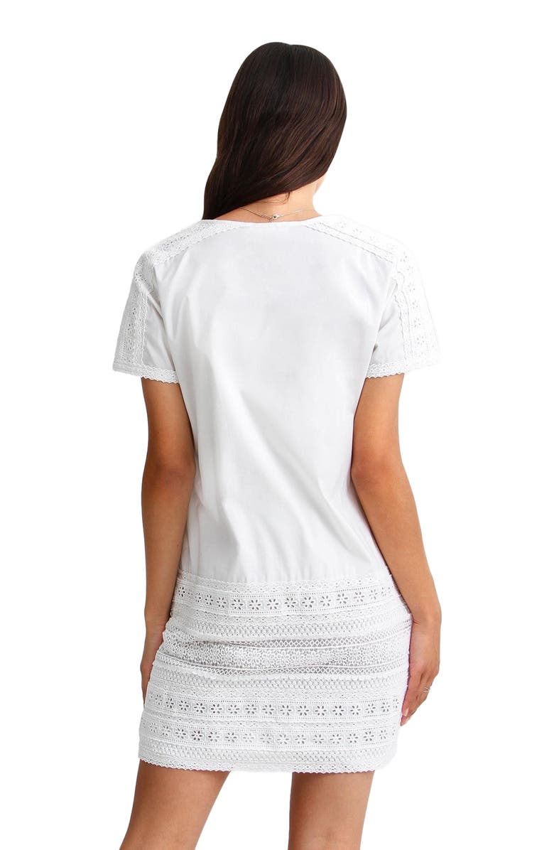 Belle & Bloom Summer Forever Mini Dress, Alternate, color, White