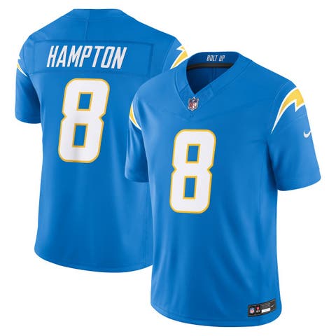 Men's Nike Omarion Hampton Powder Blue Los Angeles Chargers Team Vapor F.U.S.E. Stitched Limited Jersey