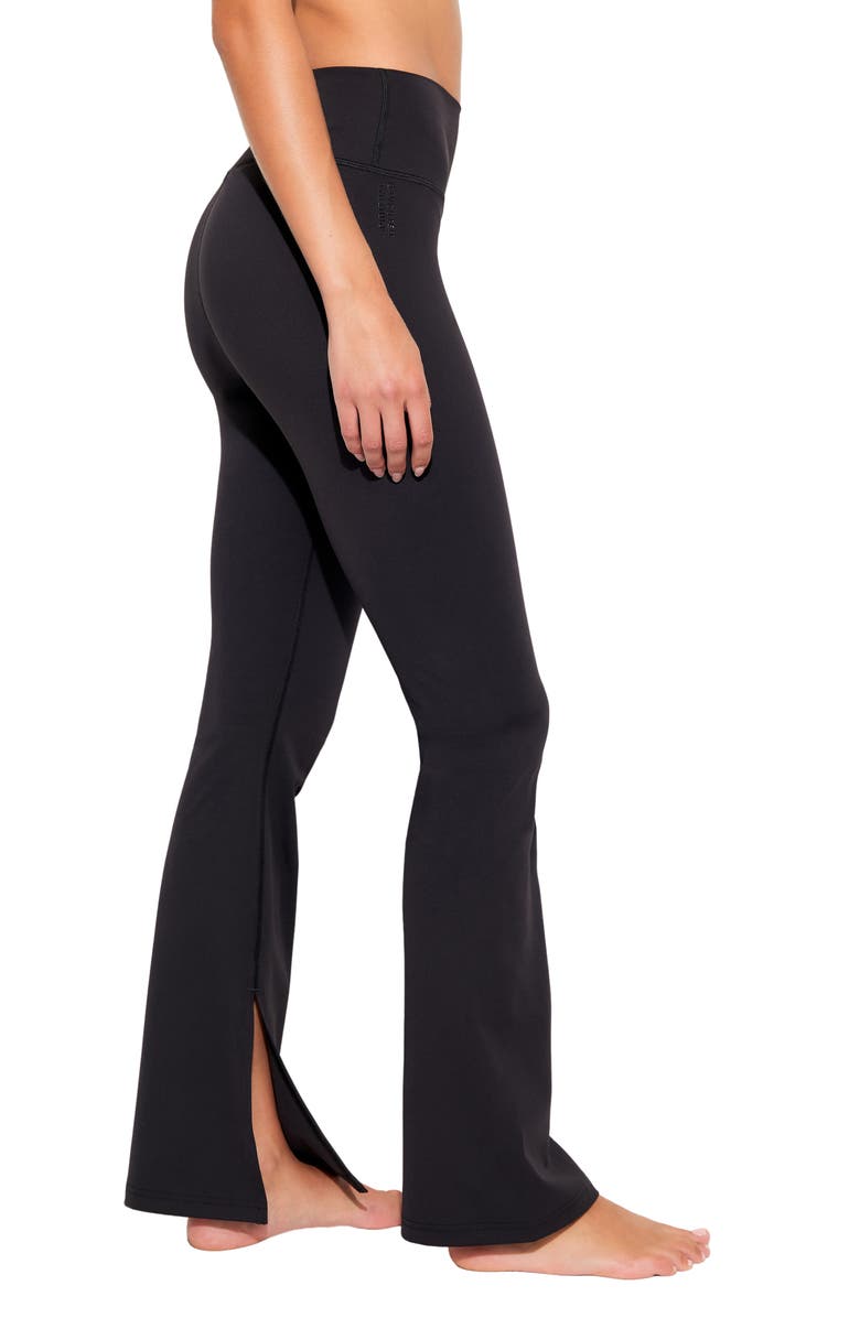 Spiritual Gangster Olympia Slit Hem Pants, Alternate, color, 