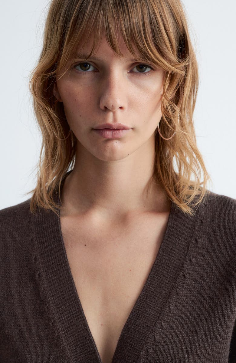 & Other Stories Cotton & Merino Wool Cardigan, Alternate, color,