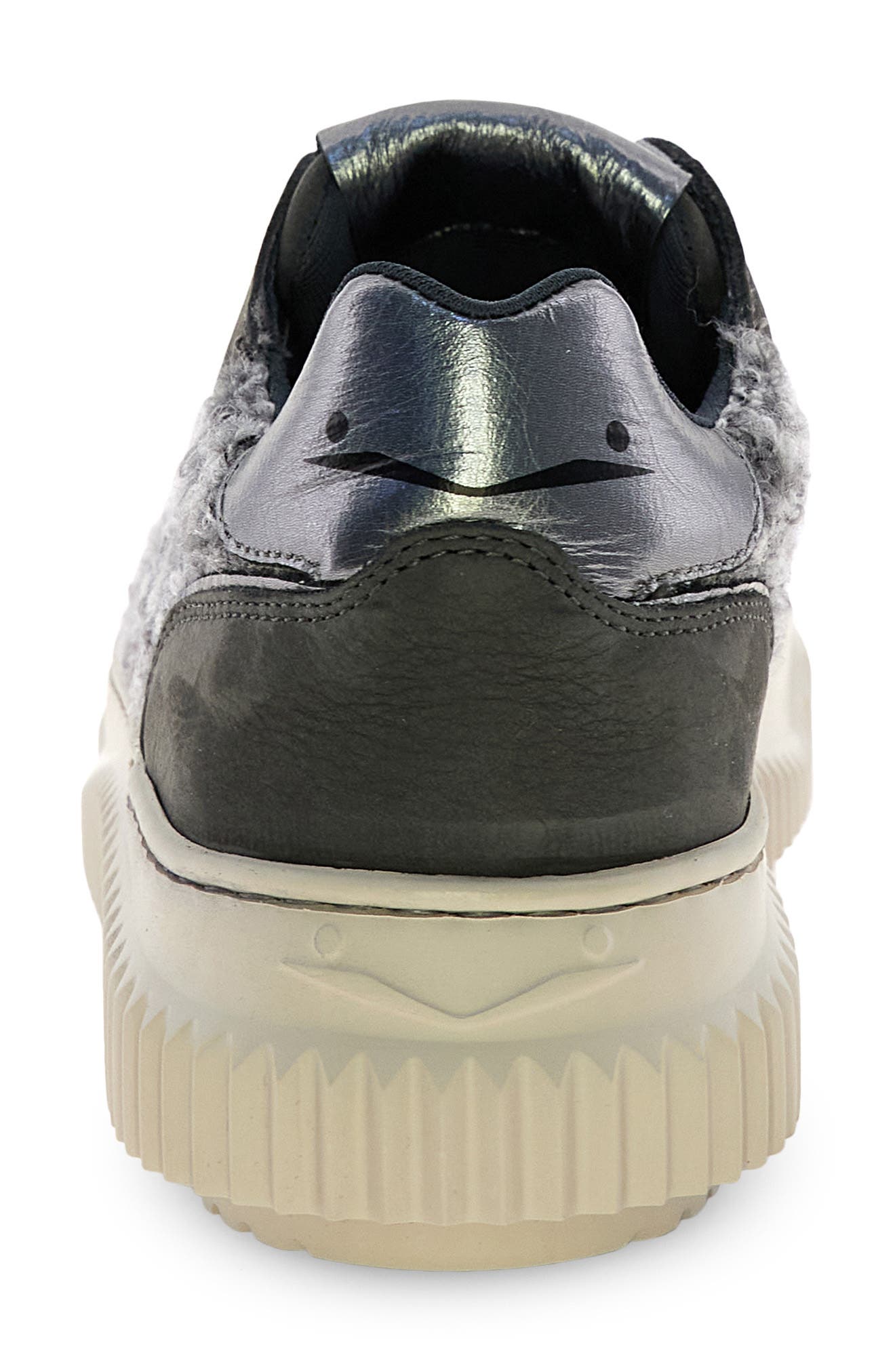 Voile Blanche Lipari Wool 
Genuine Shearling Sneaker, Alternate, color, Grey