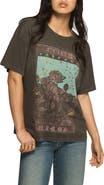 Lucky Brand Lucky Lotus Graphic Oversized T-shirt