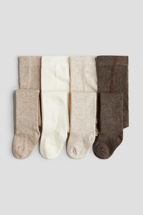 4-pack Fine-knit Tights