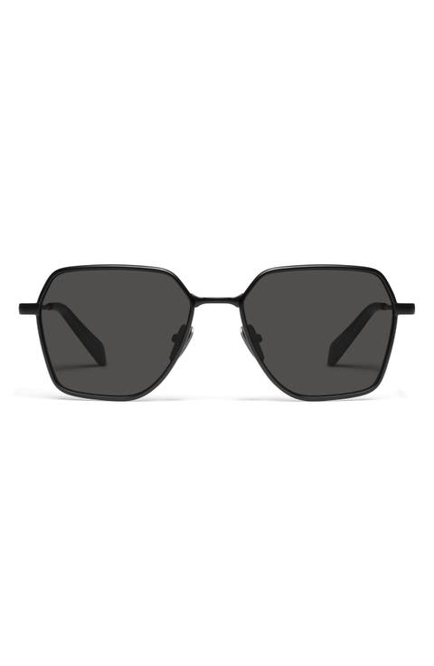 World Tour 5mm Polarized Square Sunglasses