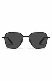 QUAY World Tour 5mm Polarized Square Sunglasses