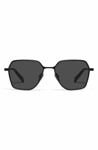 QUAY World Tour 5mm Polarized Square Sunglasses