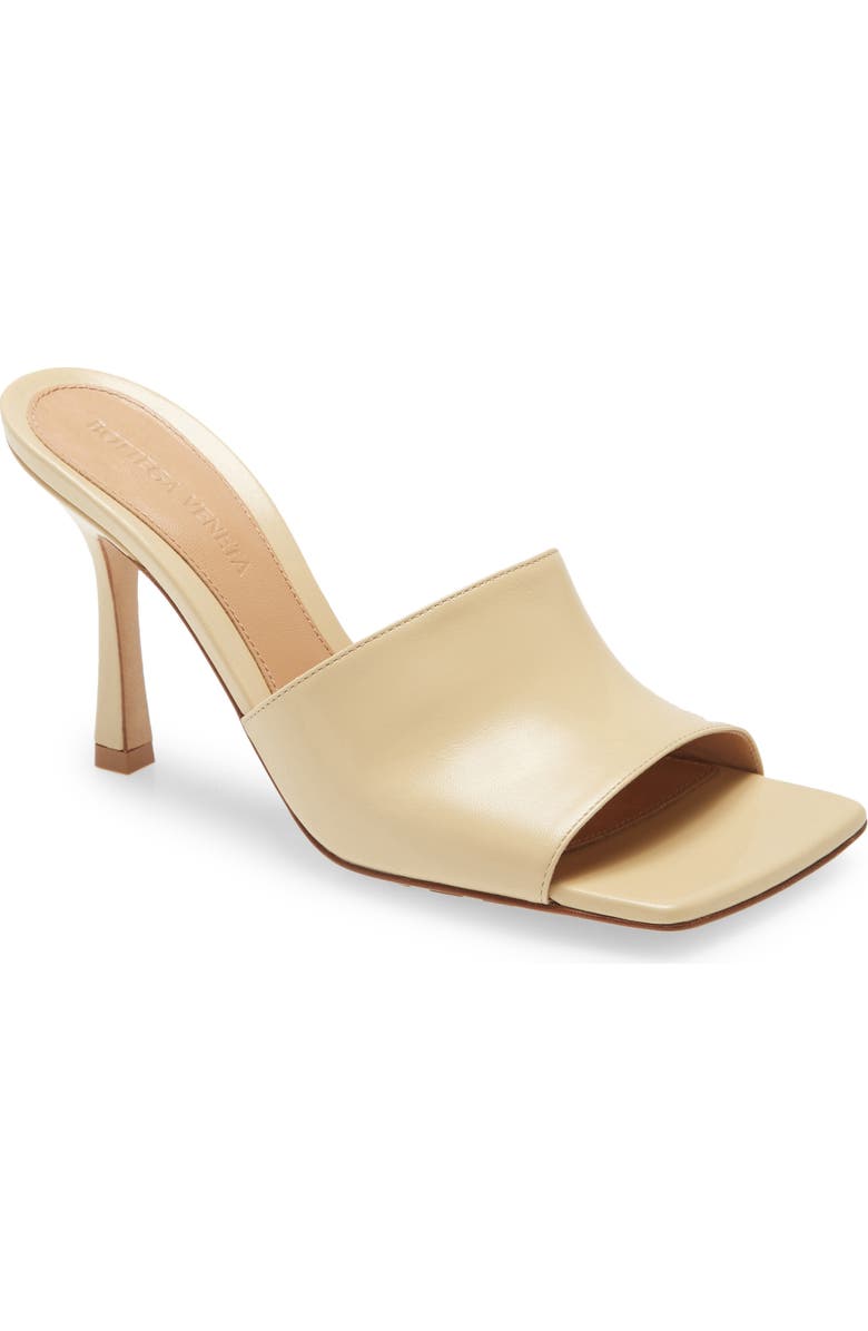 Bottega Veneta Stretch Square Toe Slide Sandal, Main, color,