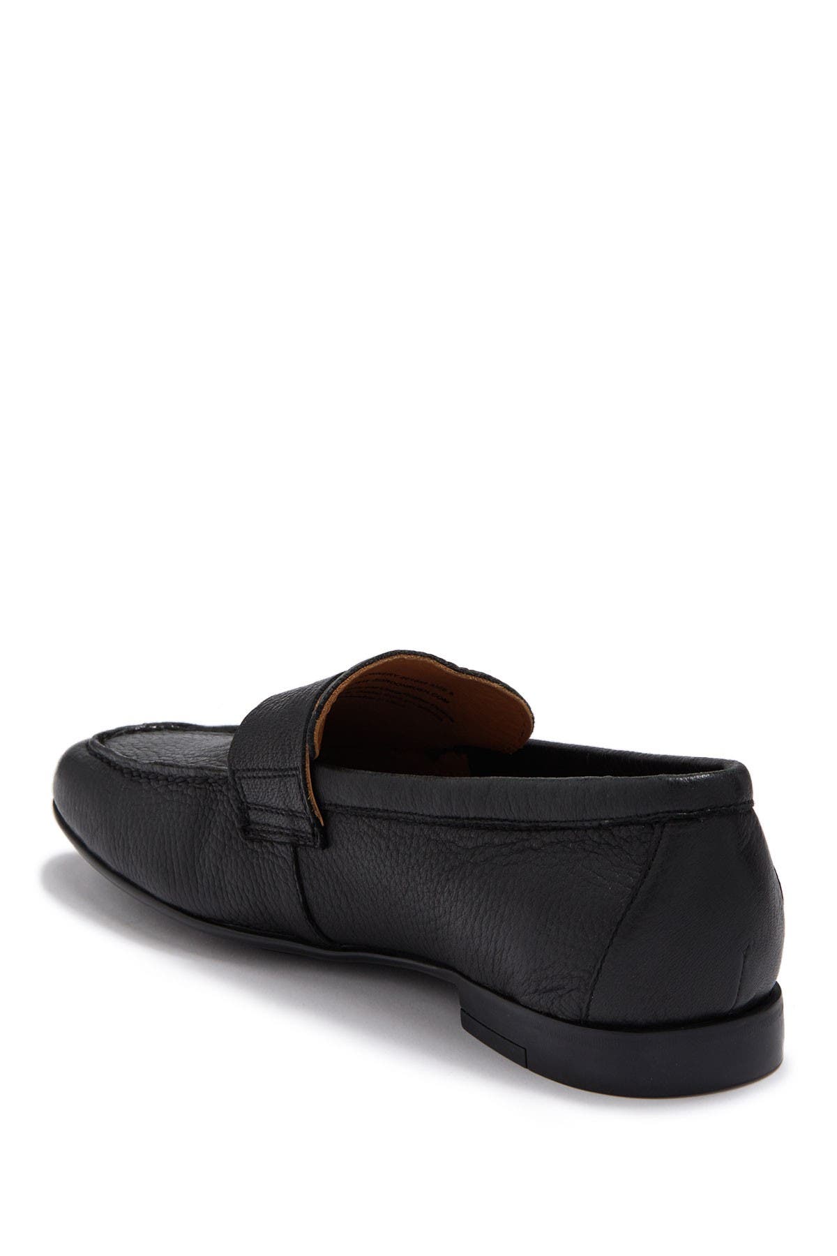 Connery Penny Loafer, Alternate, color, BLACK PEBBLE GRAIN