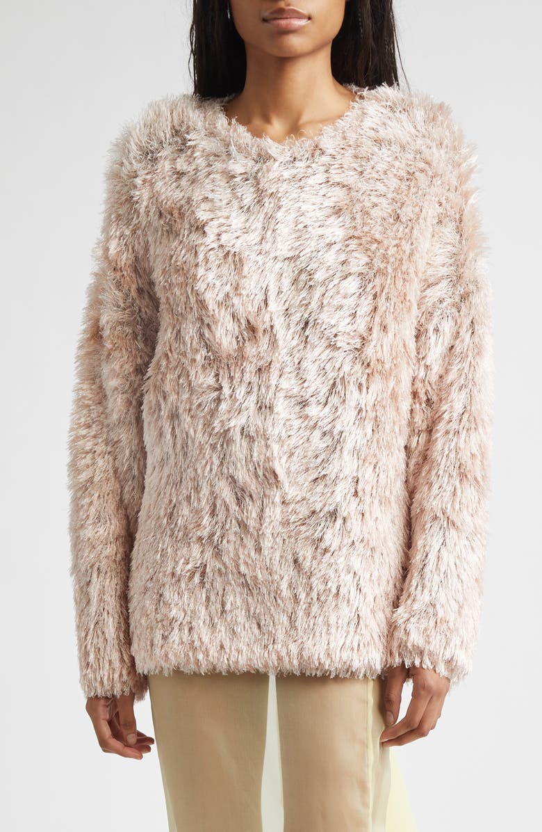 ZANKOV Mel Chenille Pullover, Main, color, Quartz