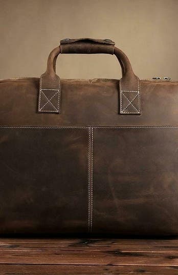 The Welch Briefcase | Vintage Leather Messenger Bag