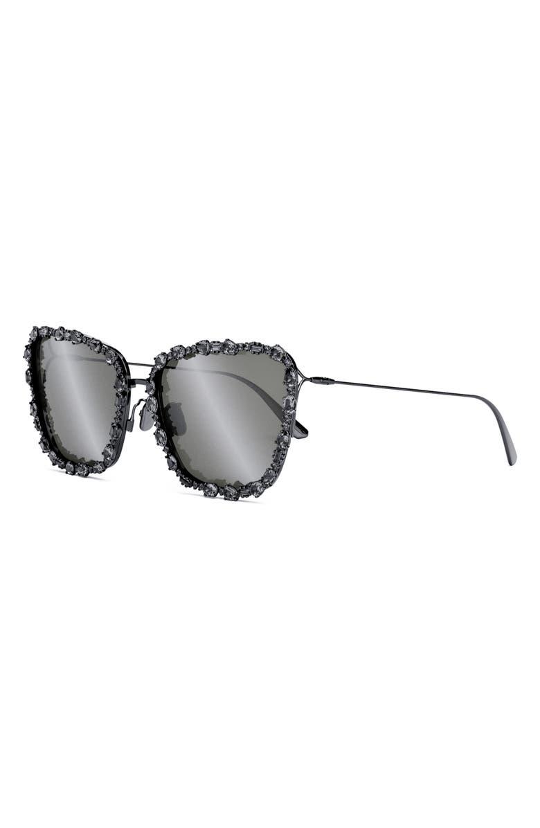 DIOR MissDior B2U 63mm Oversize Butterfly Sunglasses, Alternate, color, 