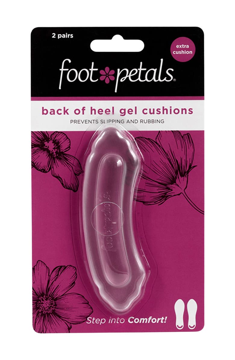 Foot Petals Back of Heel Gel Cushions, Alternate, color, Pink