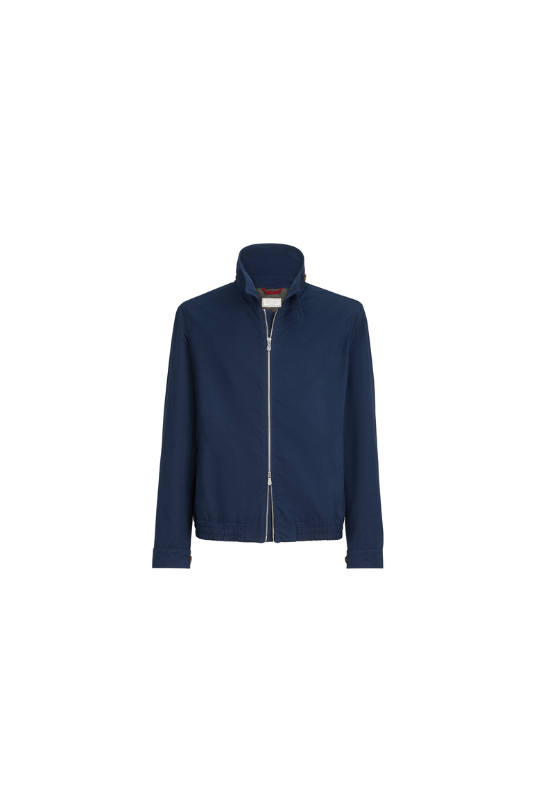 Microfiber outerwear jacket, Alternate, color, Blue