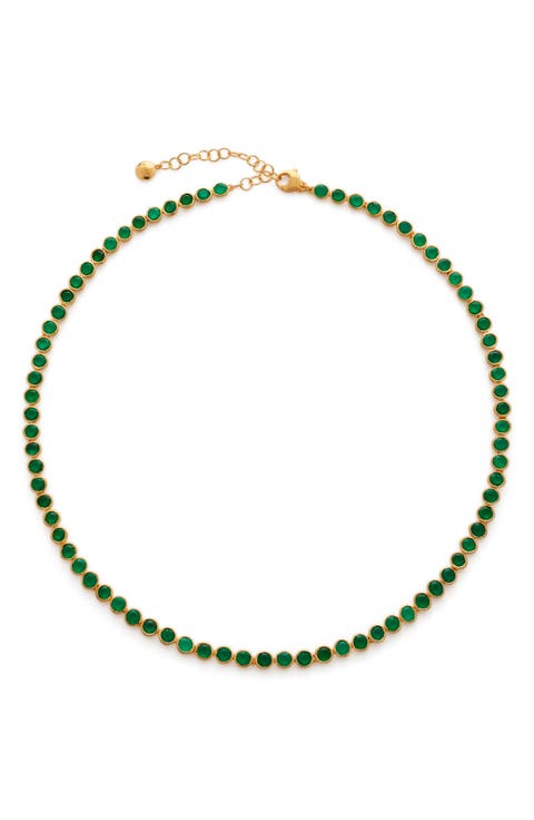 x Kate Young Tennis Necklace