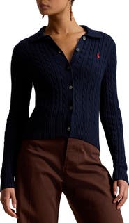 Polo Ralph Lauren Cable Knit Cotton Cardigan