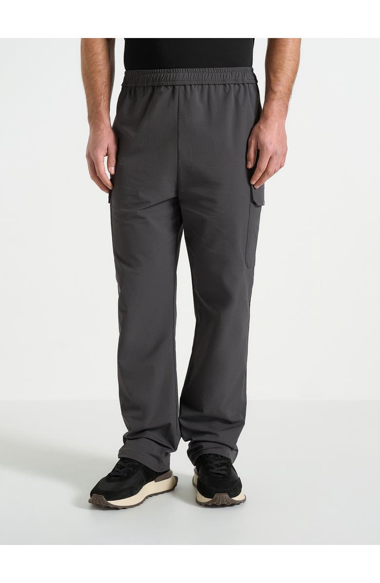 Manière De Voir Rayan Technical Cargo Trousers, Main, color, Grey