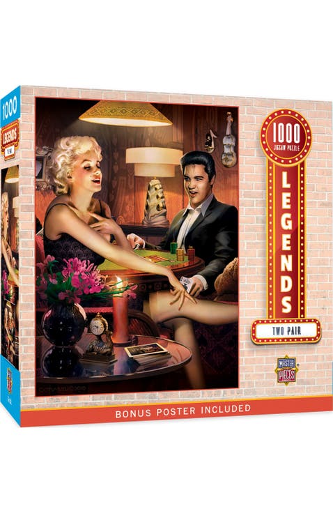 Two Pair 1000 Piece Jigsaw Puzzle