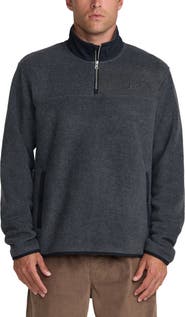 RVCA Peak Quarter Zip Pullover