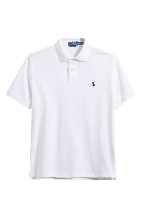 Polo Ralph Lauren White Cotton Polo Shirt Original-fit In White