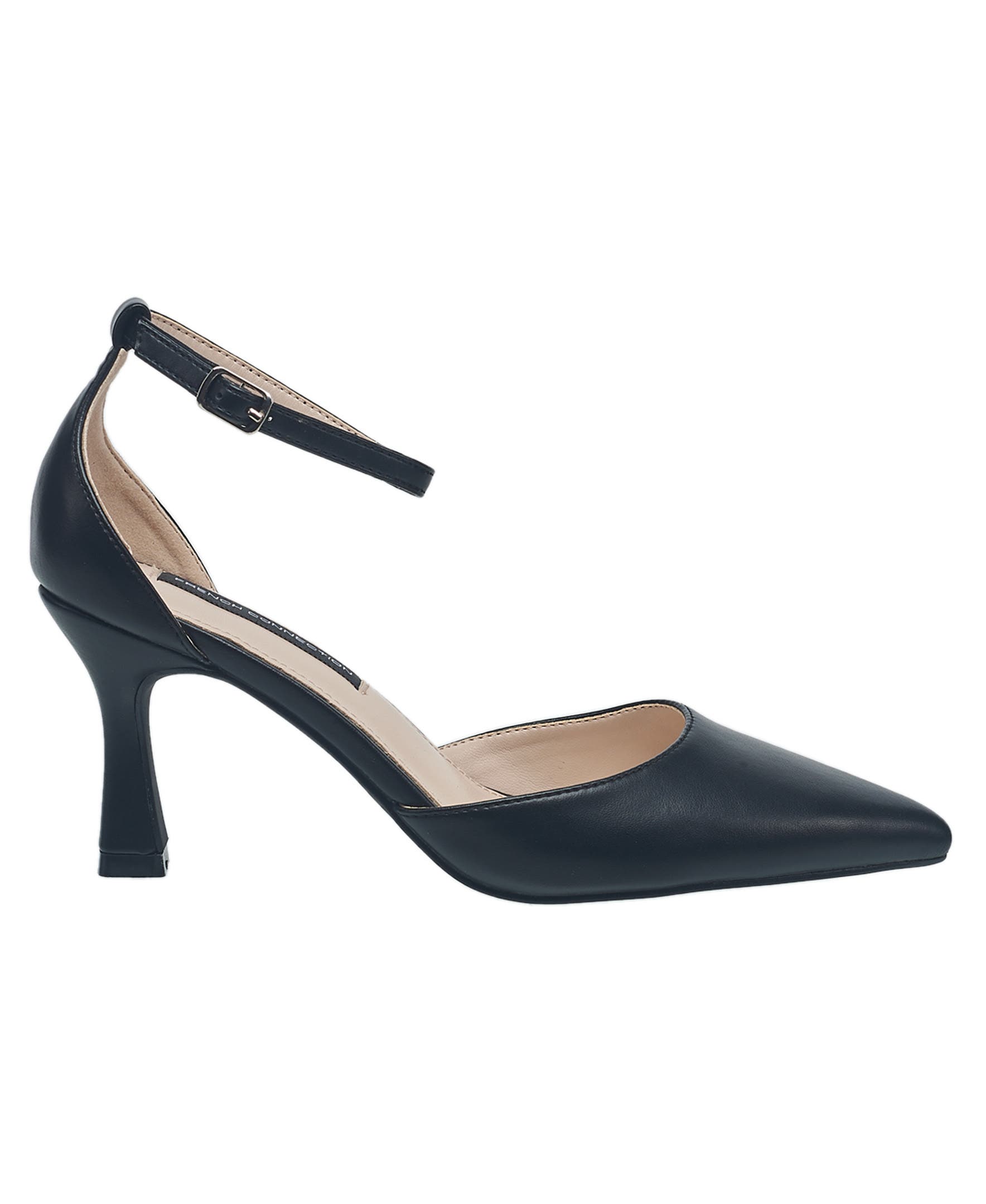 French Connection Ladies Champs Heel, Alternate, color, Black