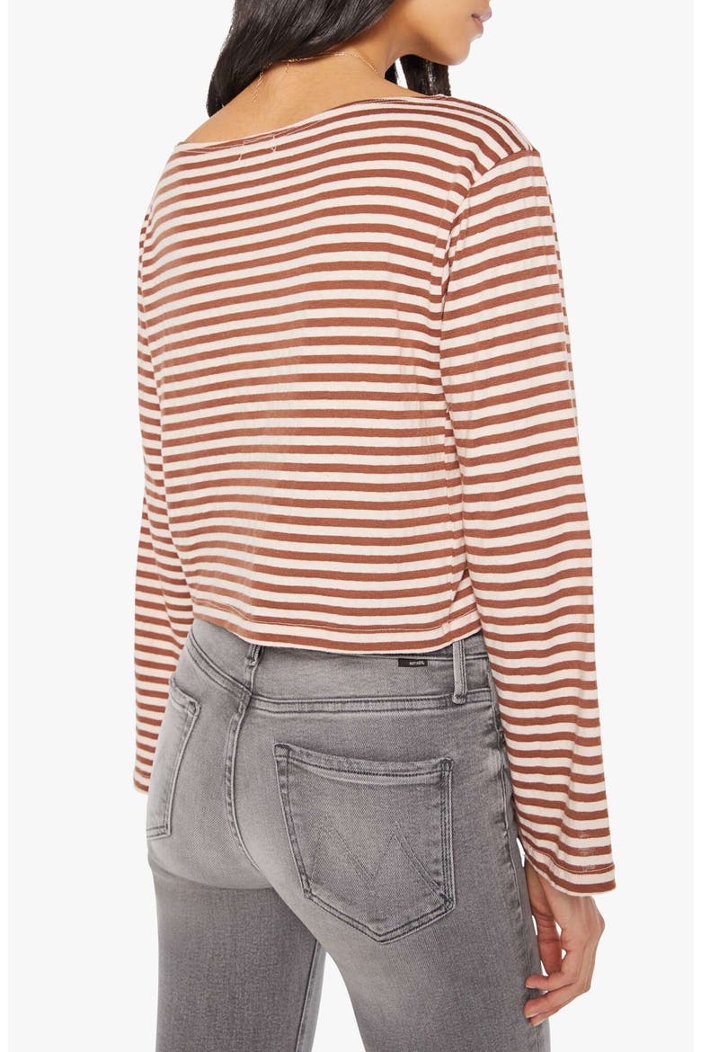 The Skipper Bell Stripe Long Sleeve Cotton T-Shirt, Alternate, color, FROM THE GROUND UP
