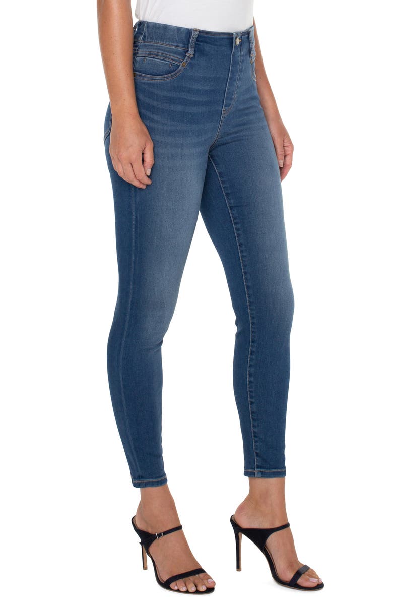 Liverpool Los Angeles Gia Forever Fit Pull-On Ankle Skinny Jeans, Alternate, color, 