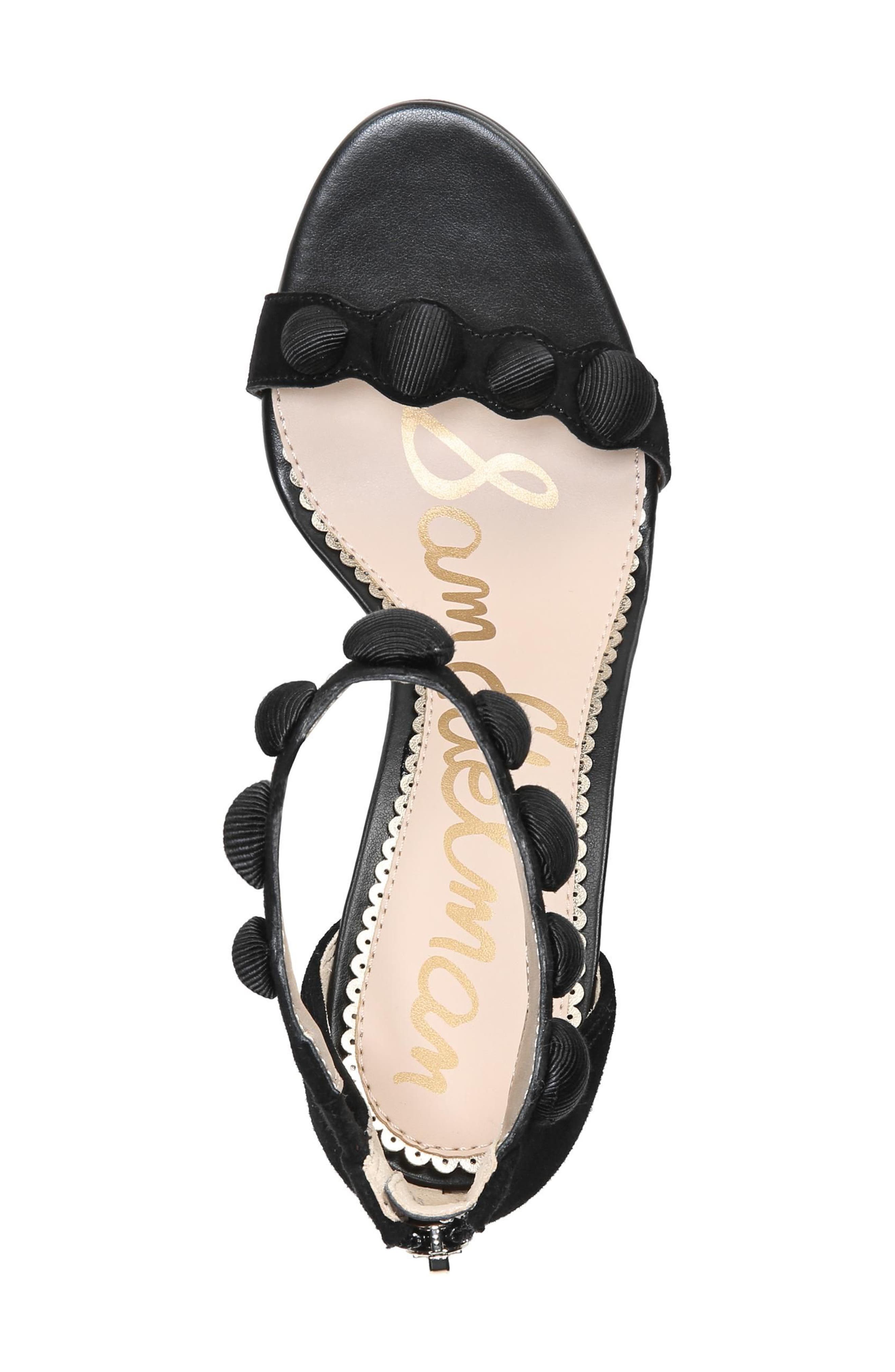 Sam Edelman Sam Edelmen Addison Embellished Ankle Strap Sandal, Alternate, color, 