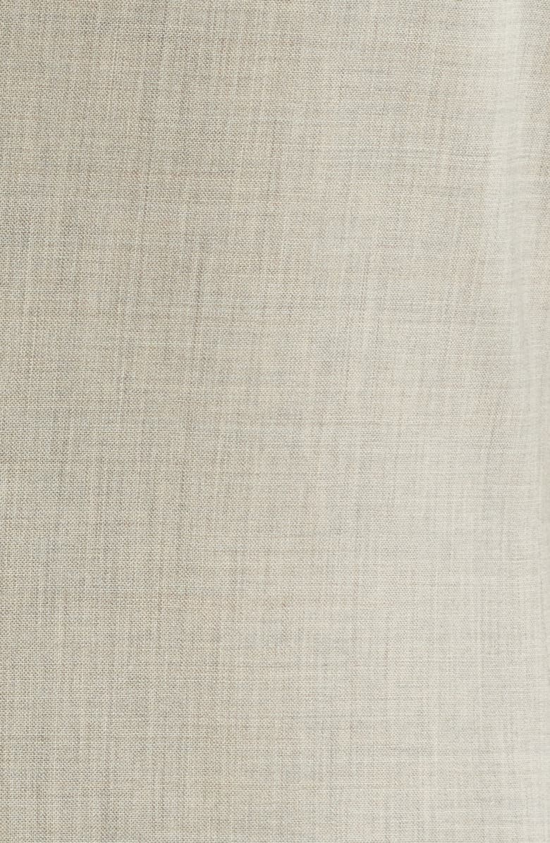 BOSS Jaleto Double Breasted Virgin Wool Blazer, Alternate, color, Pumice