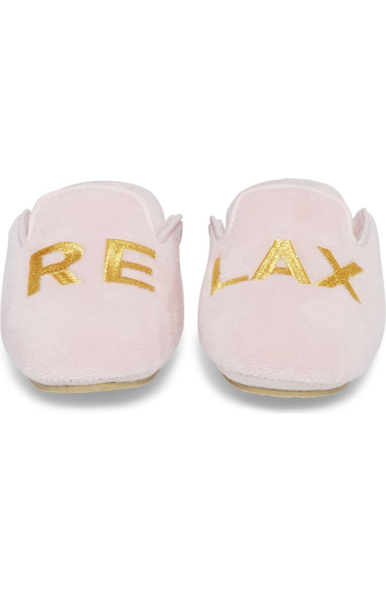 patricia green Relax Embroidered Mule Slipper, Alternate, color,