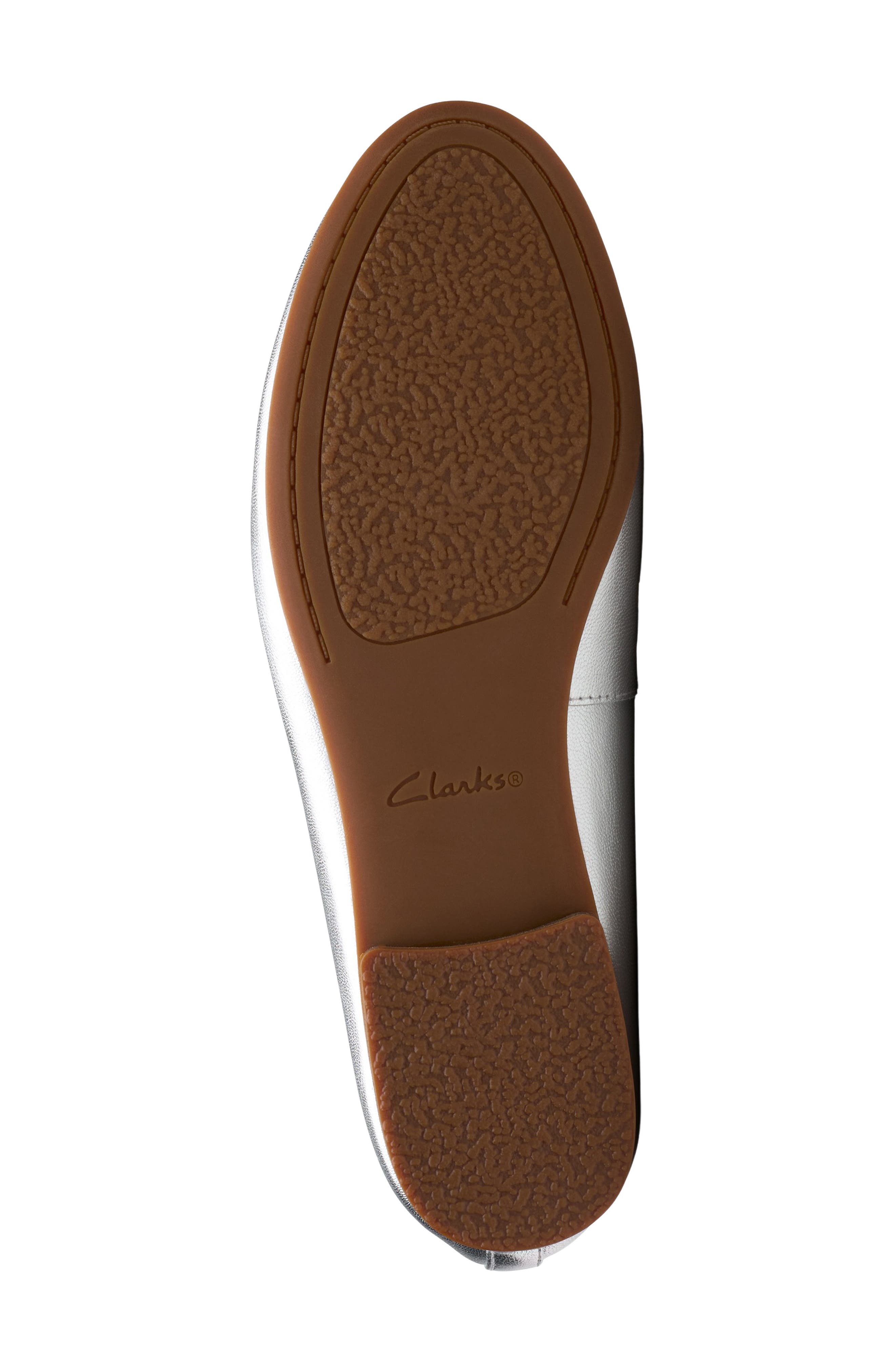 Fawna Soft Ballet Flat, Alternate, color, SILVER METALLIC