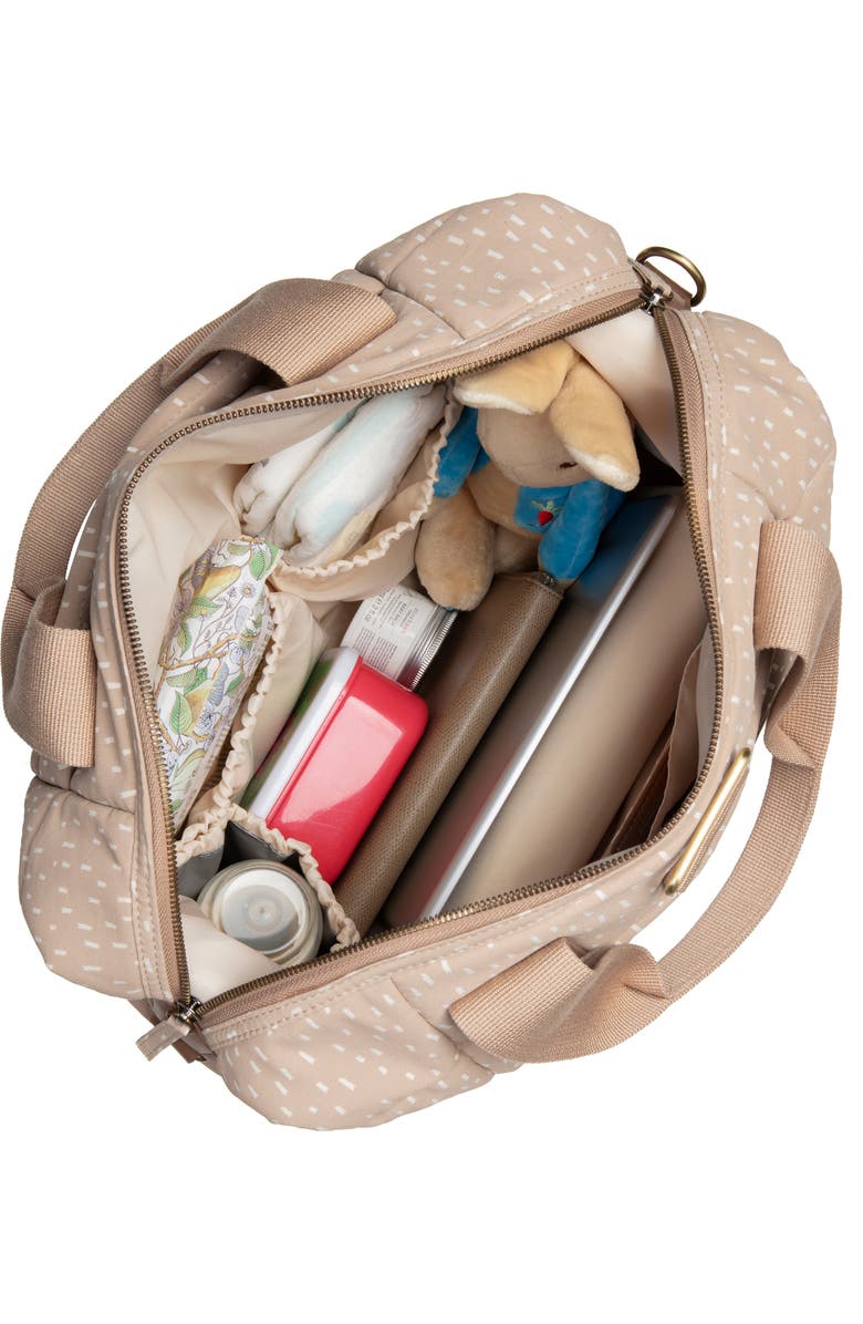 Storksak Organic Cotton Convertible Diaper Bag, Alternate, color,