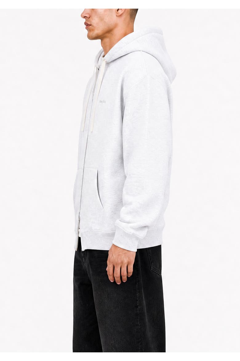 Floyd Zip Through Hood, Alternate, color, white marl