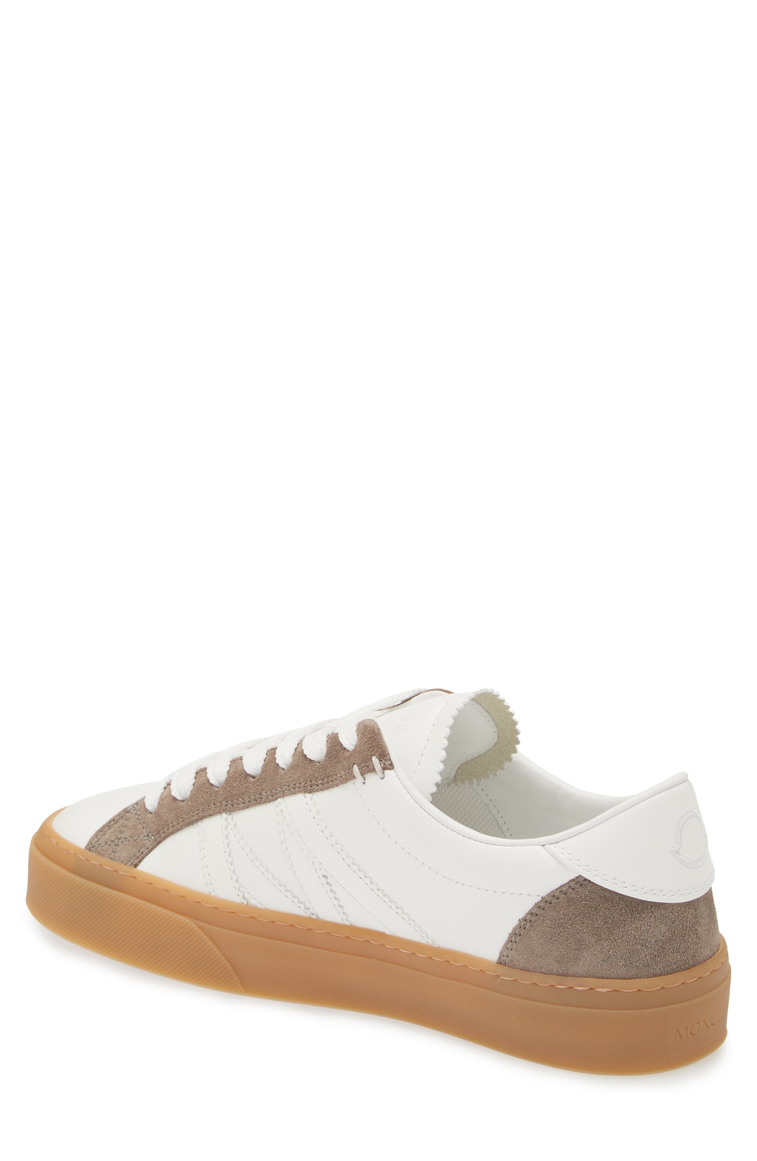 Moncler Monaco Lace-Up Sneaker, Alternate, color, 