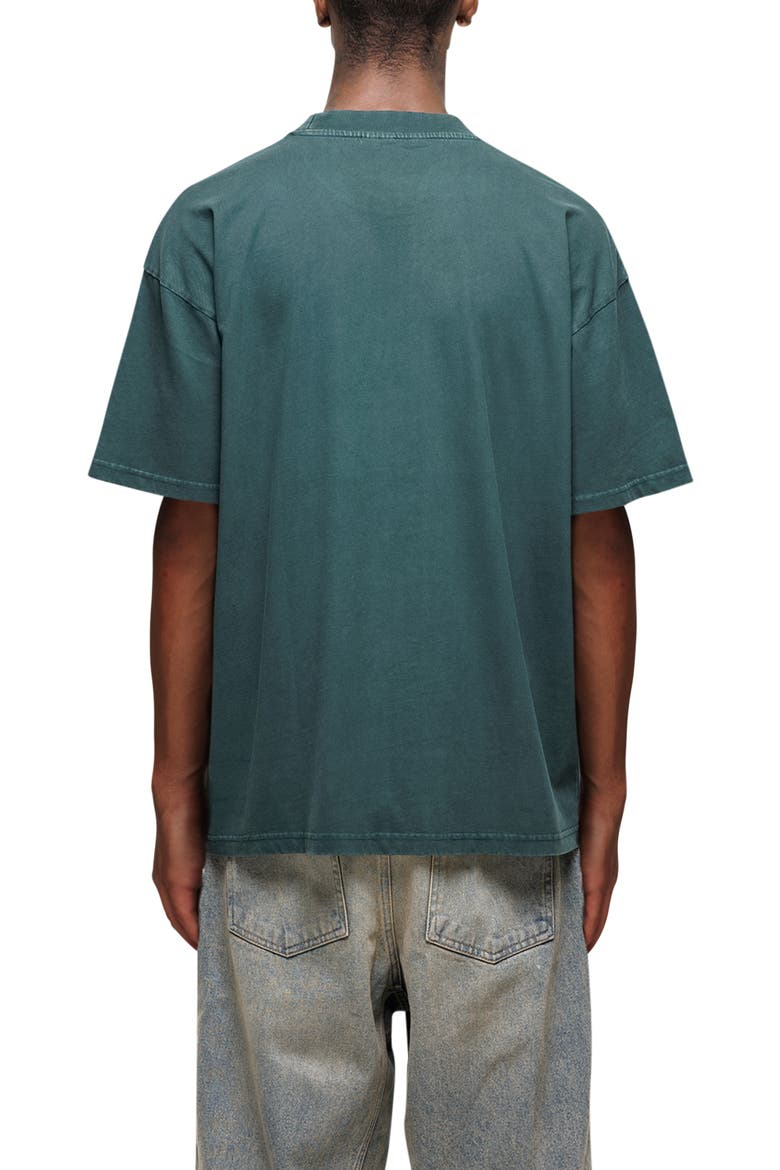 Vintage Wash Relaxed T-Shirt, Alternate, color, GREEN