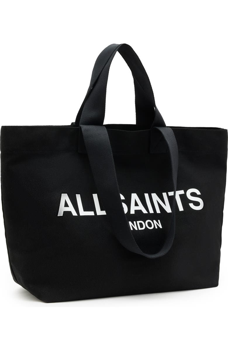 AllSaints Ali Canvas Tote, Alternate, color,