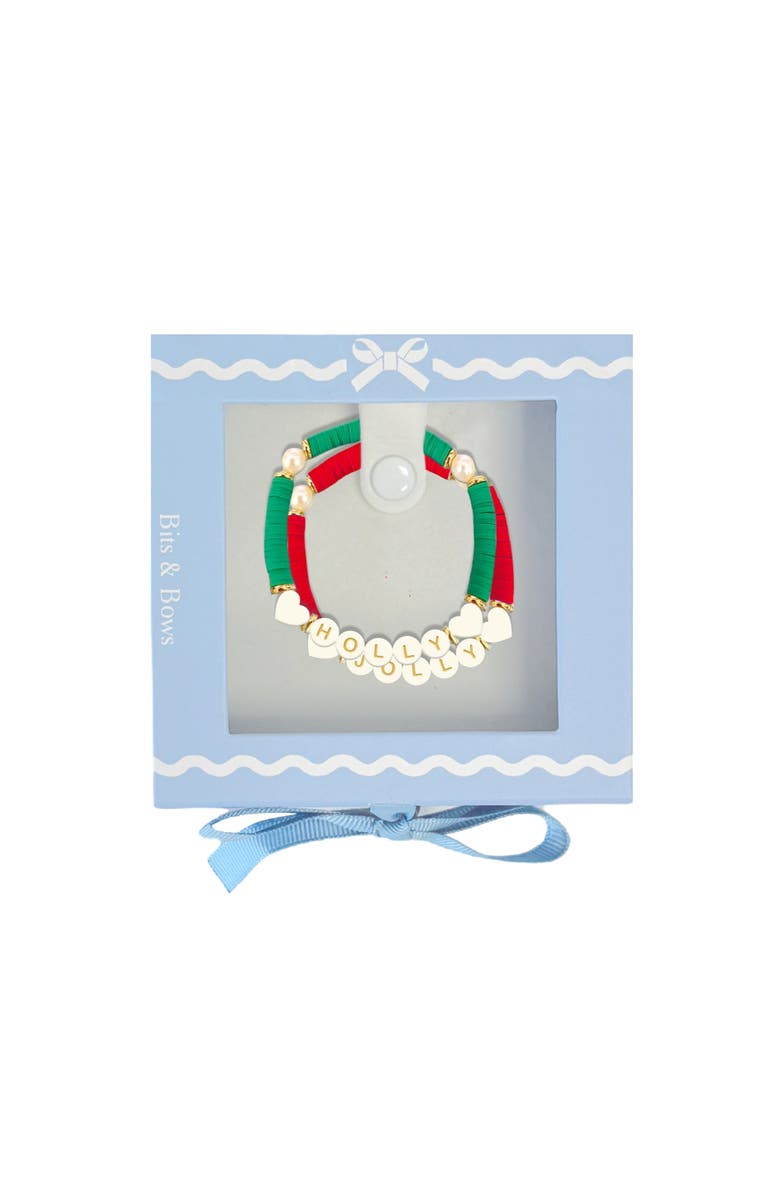 Bits & Bows Holly Jolly Bracelet Set, Alternate, color,