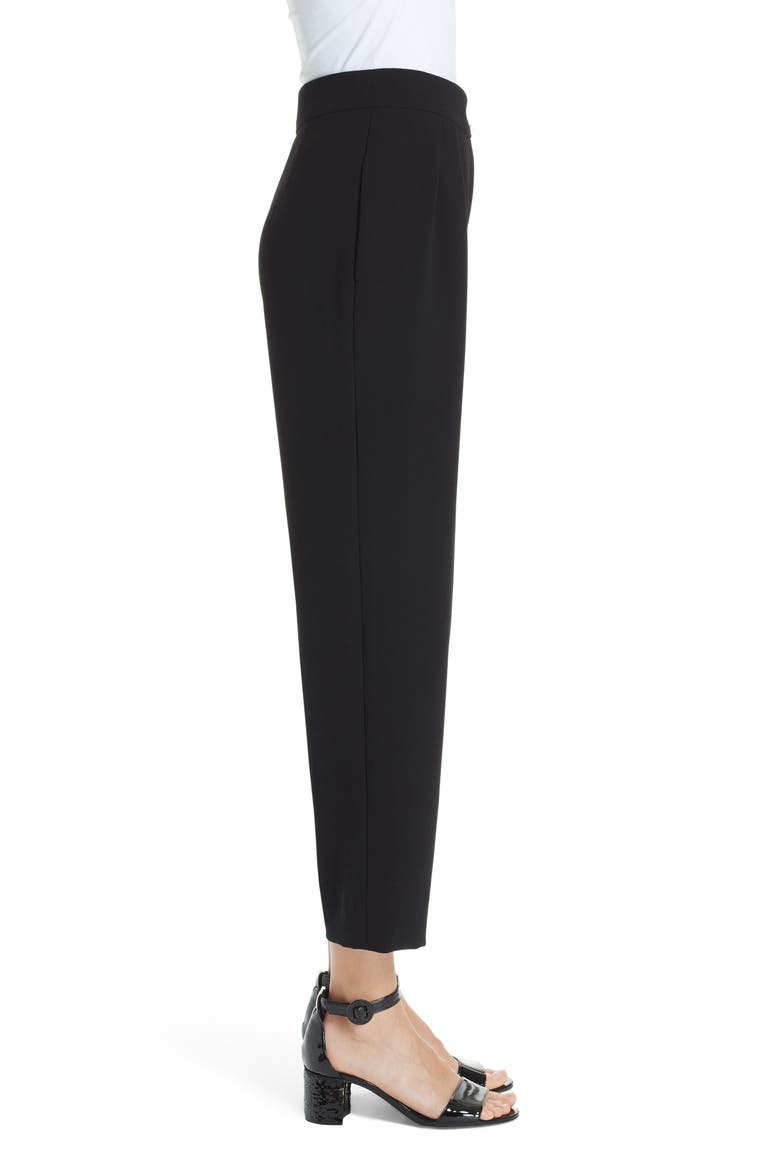 Straight Crop Pants, Alternate, color, NERO