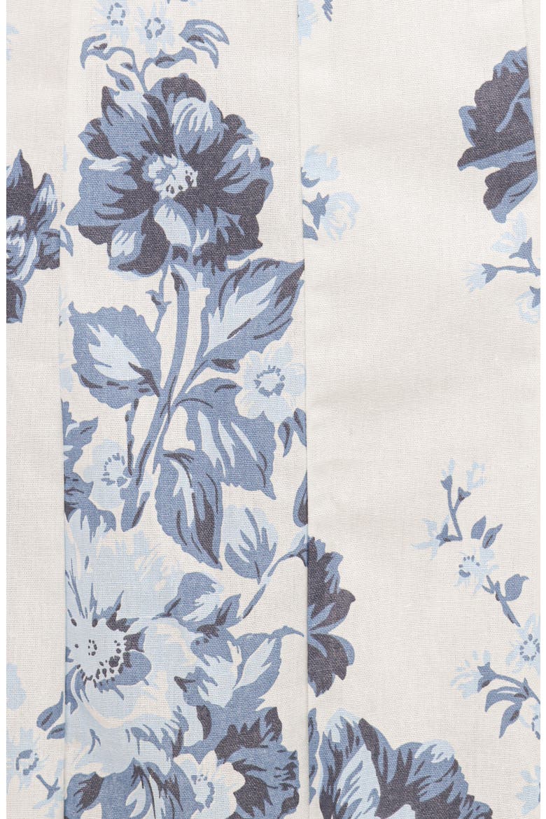 Tamira Floral Print Strapless Maxi Dress, Alternate, color, BLUE FLORAL