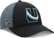 FANATICS Men's Fanatics  Black/Charcoal Utah Mammoth Alternate Logo Adjustable Hat
