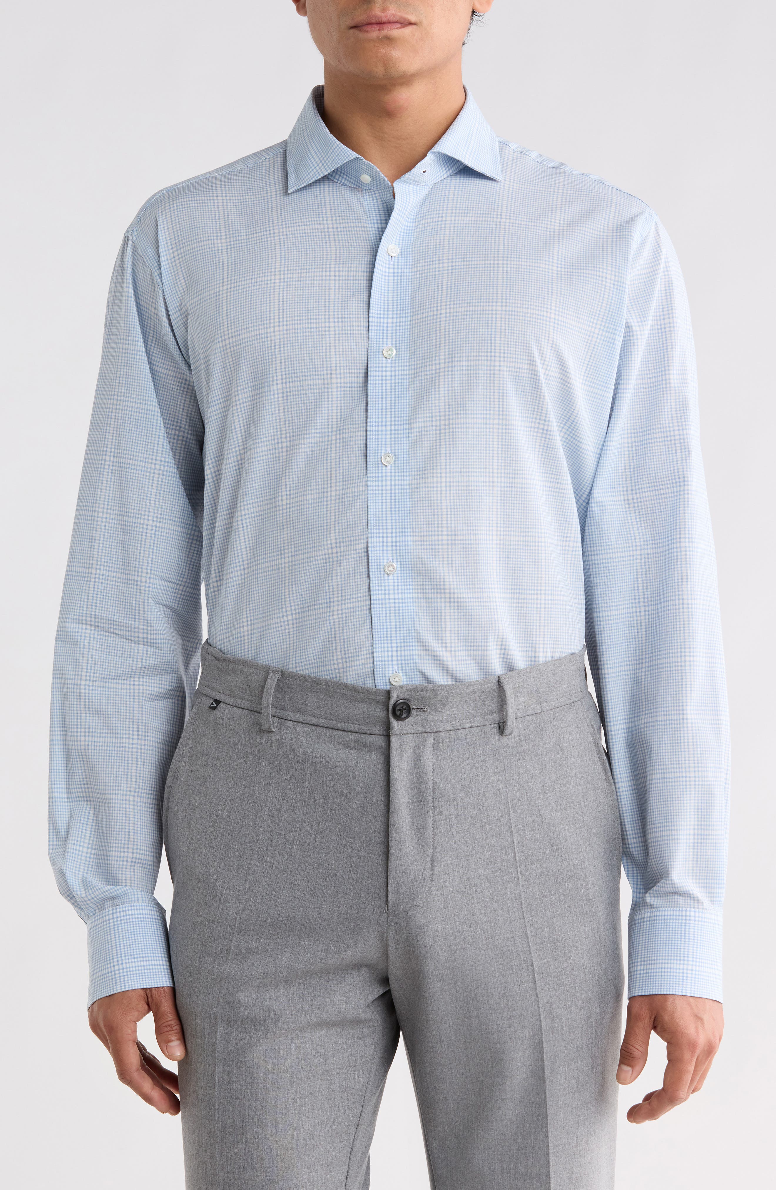 Urbino Poplin Button Up Sport Shirt