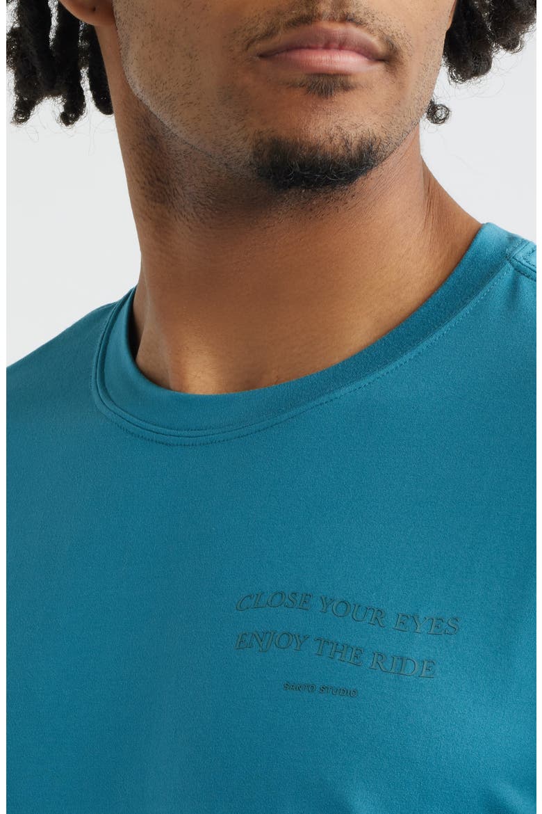 Tempo Enjoy Tech Graphic T-Shirt - Ryan Sheckler Edition, Alternate, color, BLUE