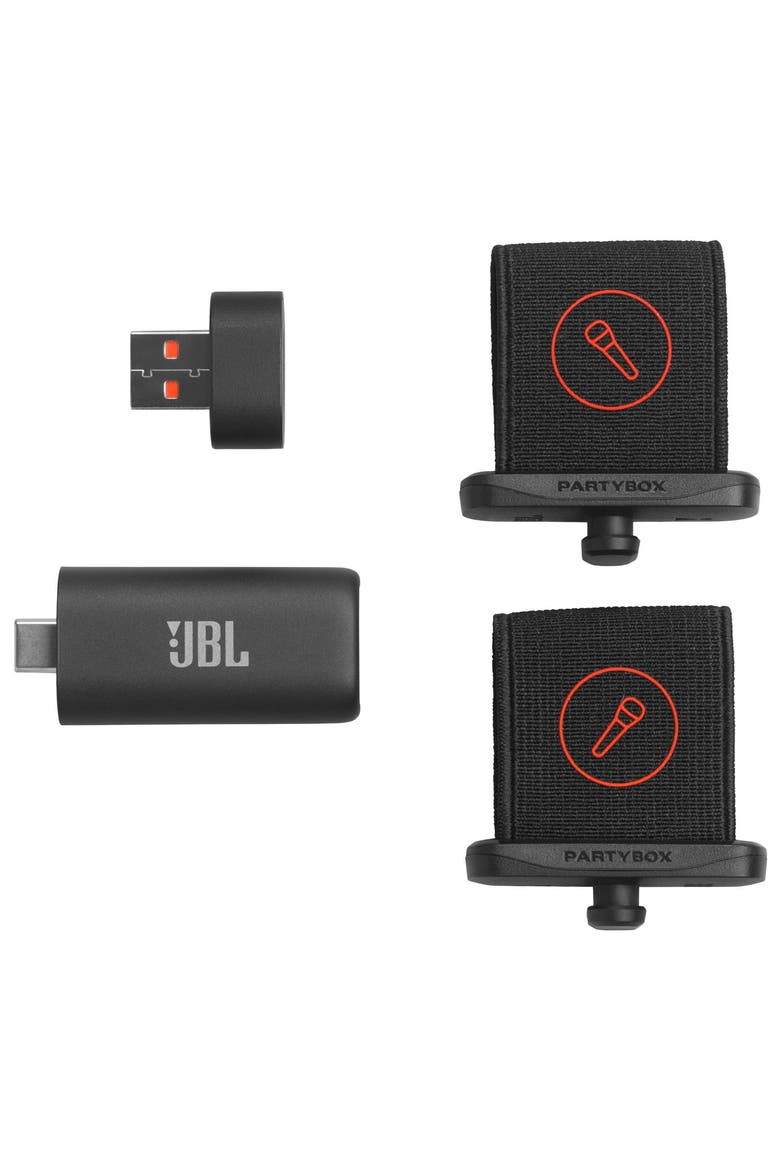 EasySing Mics 2-Pack Wireless AI-powered Microphones, Alternate, color, Black