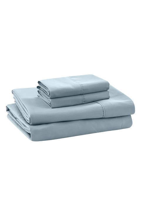 Solid Microfiber Sheet Set