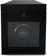 WOLF British Racing Single Watch Winder with Storage