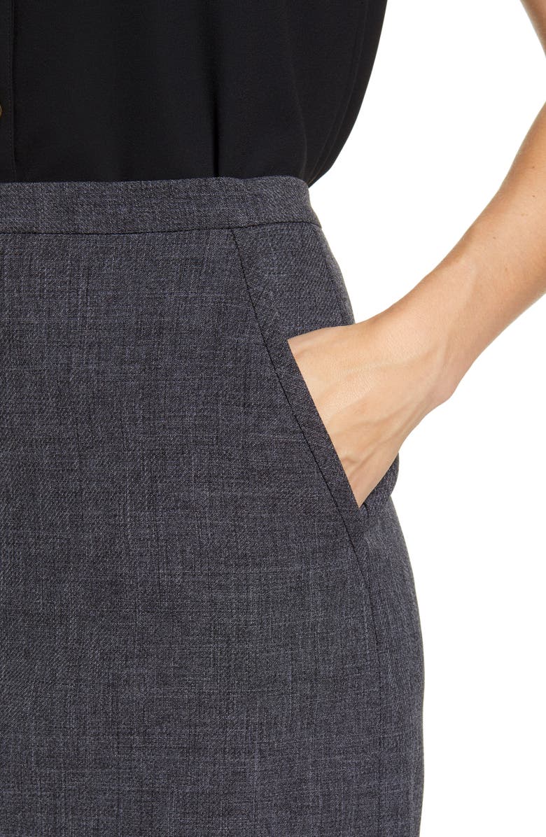 Anne Klein Antonioni Pocket Pencil Skirt, Alternate, color, 