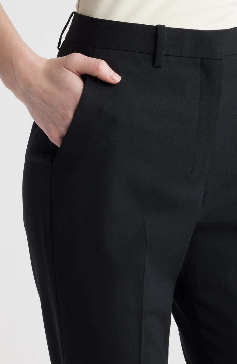 Theory Stretch Wool Trousers, Alternate, color, Black